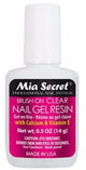 MIA SECRET NAIL GEL BRUSH ON RESIN - CLEAR 0.5 Oz (14g)