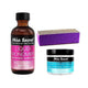 Mia Secret Acrylic Nail Powder Clear 2oz + Liquid Monomer 2oz + Mia Sponge File