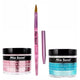 Mia Secret Acrylic Nail Powder Clear + Multibalance 2 oz + Kolinsky Brush# 8 OR