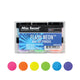 Mia Secret Flash Neon Acrylic Powder Set, 6 Colors