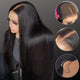 Glueless PartingMax Silky Straight Closure 9 X 6 HD Lace Pre Plucked & Bleached Wear n Go Wig