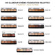 Graftobian HD Glamour Crème Foundation Palette, 5 Shades (Choose Palette)