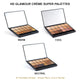 Graftobian HD Crème Foundation Super Palette, 18 Shades (Warm, Cool or Neutral)