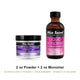 Mia Secret 3D White Acrylic Powder + Monomer 2 oz + Sponge File