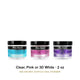 Mia Secret Acrylic Nail Powder, Clear, Pink or 3D White, 2 oz
