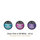 Mia Secret Acrylic Nail Powder, Clear, Pink or 3D White, 1/2 oz