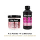 Mia Secret Cover Rose Acrylic Powder 4 oz + Liquid Monomer 4 oz