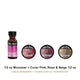 Mia Secret Liquid Monomer 1/2 oz + 2 or 3 Cover Acrylic Powders