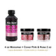 Mia Secret Liquid Monomer 4 oz + 2 or 3 Cover Acrylic Powders 2 oz