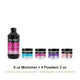 Mia Secret Liquid Monomer 8 oz + 2 to 4 Acrylic Powders 2 oz