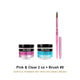Mia Secret Pink & Clear Powder 2 oz + Kolinsky Brush #8