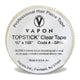 Vapon Topstick Clear Hairpiece Tape, 3/4" x 3 Yard Roll