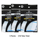 Walker Ultra Hold Mini Tabs, 216 Tabs (3 Packs of 72)
