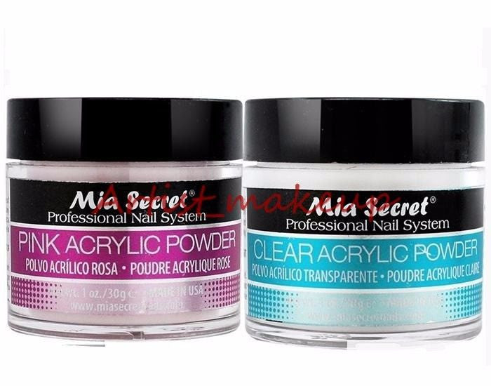 Clear Acrylic Powder, Mia Secret
