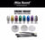 Mia Secret Chrome Mirror Nail Powder Glass Finish New 8 Colors Free Applicator