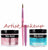 Mia Secret Acrylic Nail Powder Clear + Multibalance 2 oz + Kolinsky Brush # 3D