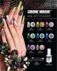 Mia Secret Chrome Mirror Nail Powder Glass Finish New 8 Colors Free Applicator