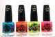 MIA SECRET GLOW IN THE DARK NAIL POLISH LACQUER ~ SET OF FOUR ~ MADE IN USA