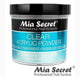 Mia Secret Acrylic Nail Powder Professional Nail System Size: 8 oz - Clear