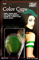Mehron Clown Green Foundation Face Paint 0.5 oz Costume Stage Theatrical makeup