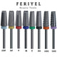 5 in 1 - Carbide Nail Drill Bit Black ~ Feriyel Brand USA