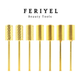 Feriyel Large Barrel Flat Top Carbide Nail Bit, 3/32" Shank