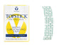 Vapon Topstick Clear Tape 1" x 3" MENS STRIP 50/Pack
