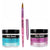 Mia Secret Acrylic Nail Powder Pink + Clear 2 oz + Kolinsky Artistic Brush # 4 OR